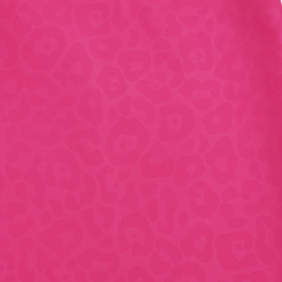 Zyia Hot Pink Leopard Light n Tight Hi-Rise Animal Print Leggings Sz 4 - Picture 9 of 10